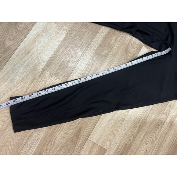 Under Armour Leggings Womens XL Black HeatGear Compression  Leggings Mesh Panels - Picture 7 of 7